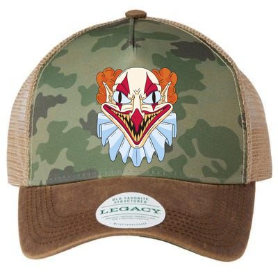 Scary Clown Smile Legacy Tie Dye Trucker Hat