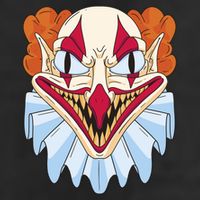Scary Clown Smile Cool Comfort Performance Bucket Hat