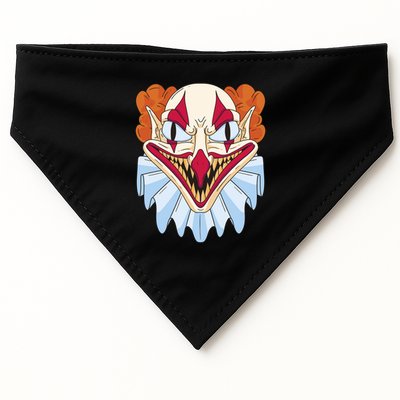 Scary Clown Smile USA-Made Doggie Bandana