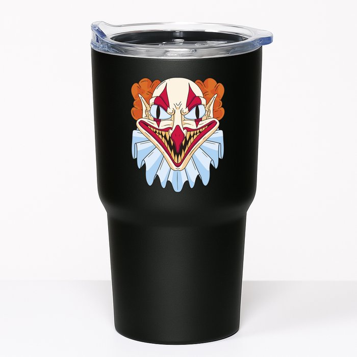 Scary Clown Smile Tumbler