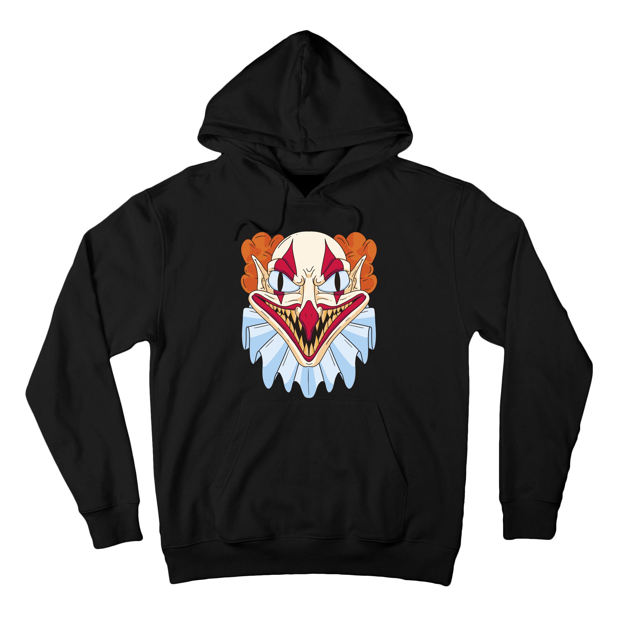 Scary Clown Smile Tall Hoodie
