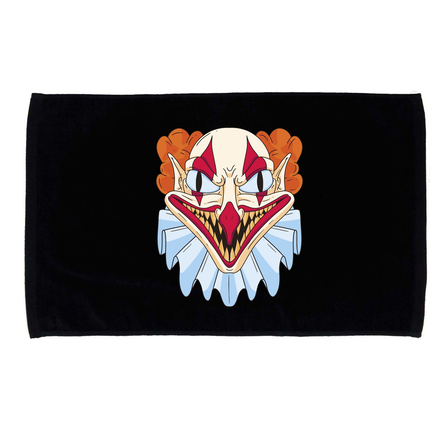 Scary Clown Smile Microfiber Hand Towel