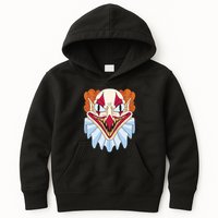 Scary Clown Smile Kids Hoodie