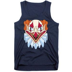 Scary Clown Smile Tank Top