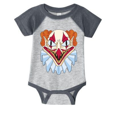 Scary Clown Smile Infant Baby Jersey Bodysuit