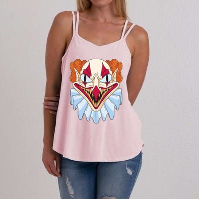 Scary Clown Smile Women's Strappy Tank