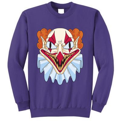 Scary Clown Smile Sweatshirt
