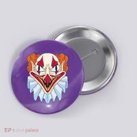Scary Clown Smile Button