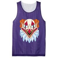 Scary Clown Smile Mesh Reversible Basketball Jersey Tank
