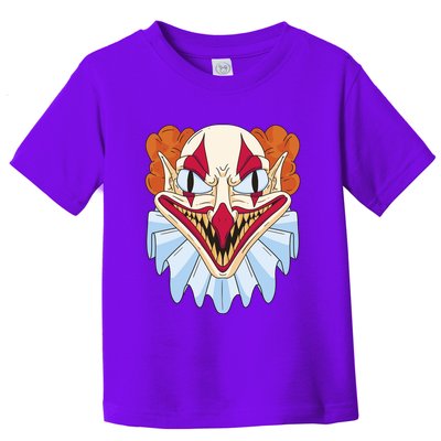 Scary Clown Smile Toddler T-Shirt