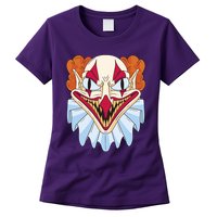 Scary Clown Smile Womens T-Shirt