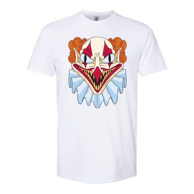 Scary Clown Smile Softstyle® CVC T-Shirt