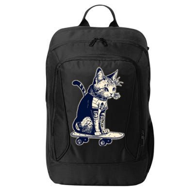 Skate Cat City Backpack