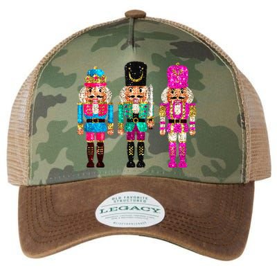 S.E.Q.U.I.N Cheerful S.P.A.R.K.L.Y Nutcrackers Christmas Legacy Tie Dye Trucker Hat