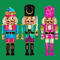 S.E.Q.U.I.N Cheerful S.P.A.R.K.L.Y Nutcrackers Christmas Premium T-Shirt