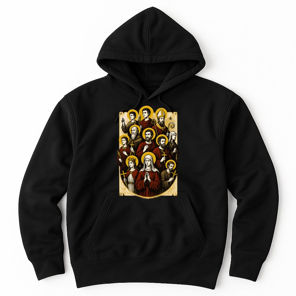 Saints Collage Hoodie