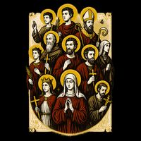 Saints Collage 16 in Basic Backpack
