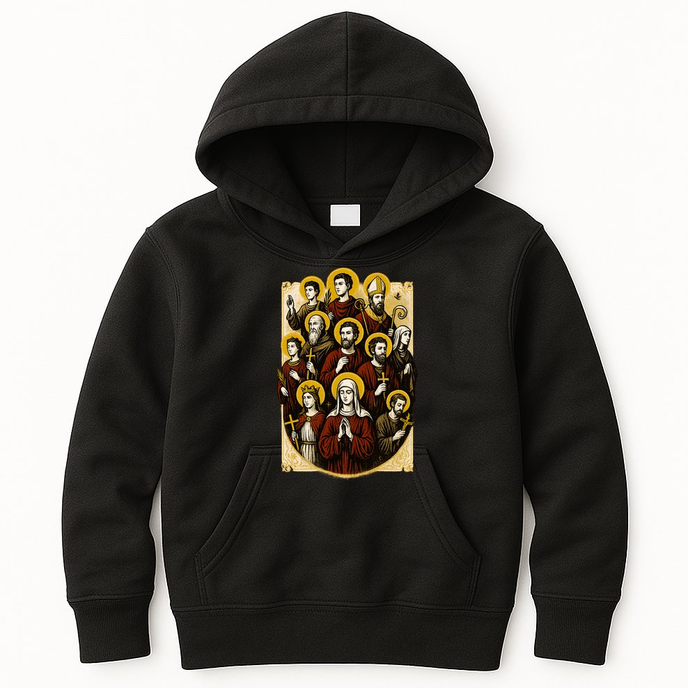 Saints Collage Kids Hoodie