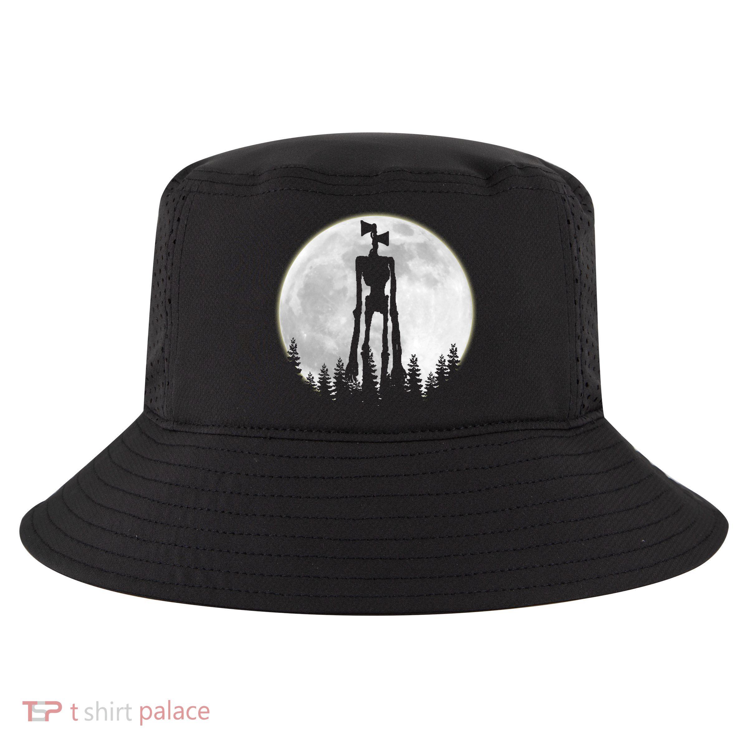Supernatural Cryptid Siren Head Moon Cool Comfort Performance Bucket Hat