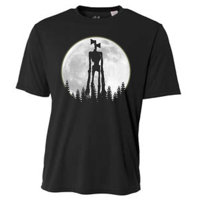 Supernatural Cryptid Siren Head Moon Cooling Performance Crew T-Shirt