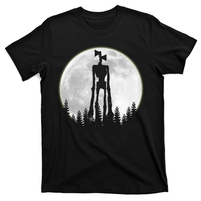 Supernatural Cryptid Siren Head Moon T-Shirt