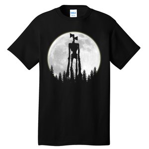 Supernatural Cryptid Siren Head Moon Tall T-Shirt