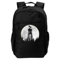 Supernatural Cryptid Siren Head Moon Daily Commute Backpack