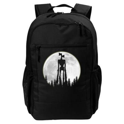 Supernatural Cryptid Siren Head Moon Daily Commute Backpack