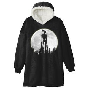 Supernatural Cryptid Siren Head Moon Hooded Wearable Blanket