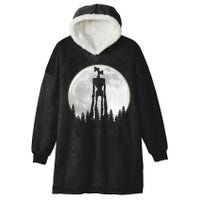 Supernatural Cryptid Siren Head Moon Hooded Wearable Blanket