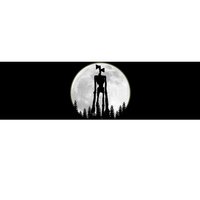 Supernatural Cryptid Siren Head Moon Bumper Sticker