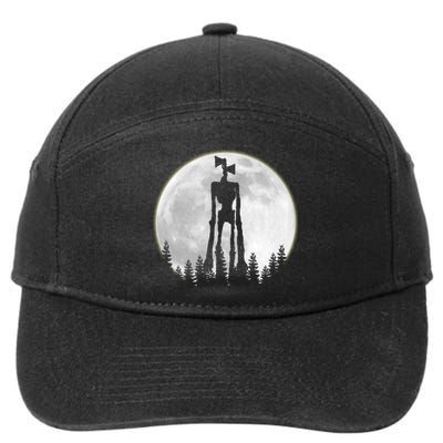 Supernatural Cryptid Siren Head Moon 7-Panel Snapback Hat