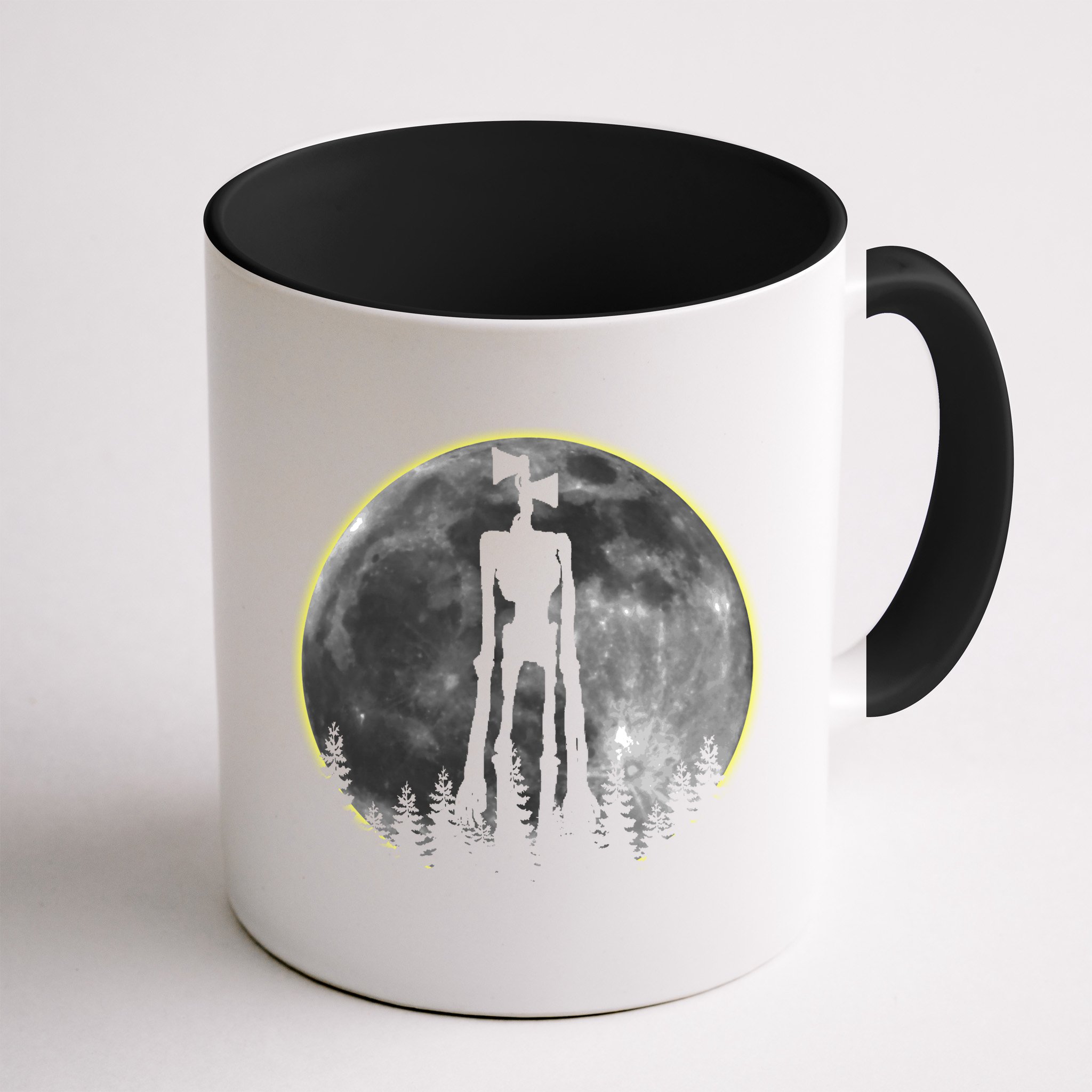 Supernatural Cryptid Siren Head Moon Mug
