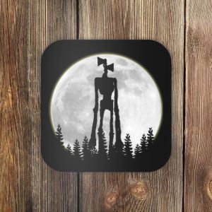 Supernatural Cryptid Siren Head Moon Coaster