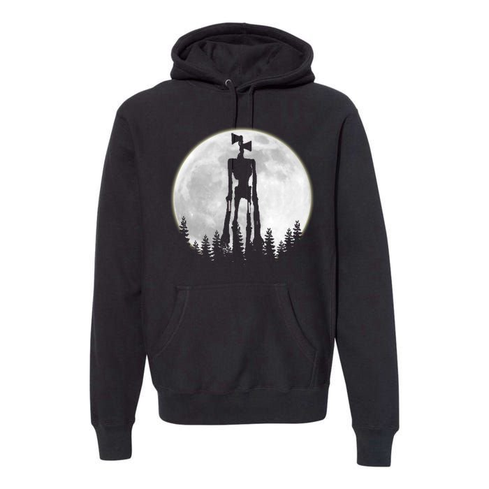 Supernatural Cryptid Siren Head Moon Premium Hoodie