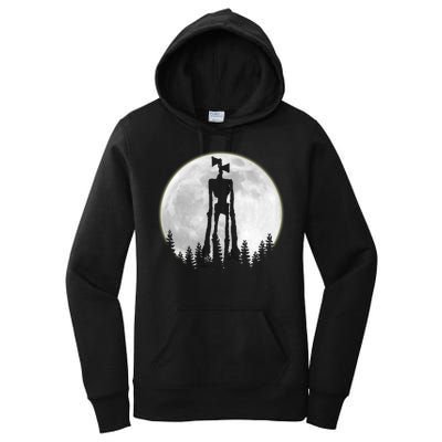 Supernatural Cryptid Siren Head Moon Women's Pullover Hoodie