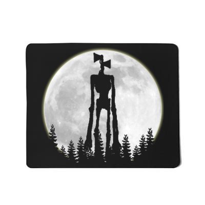 Supernatural Cryptid Siren Head Moon Mousepad