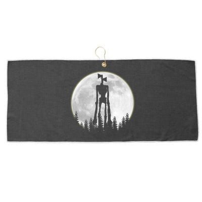 Supernatural Cryptid Siren Head Moon Large Microfiber Waffle Golf Towel