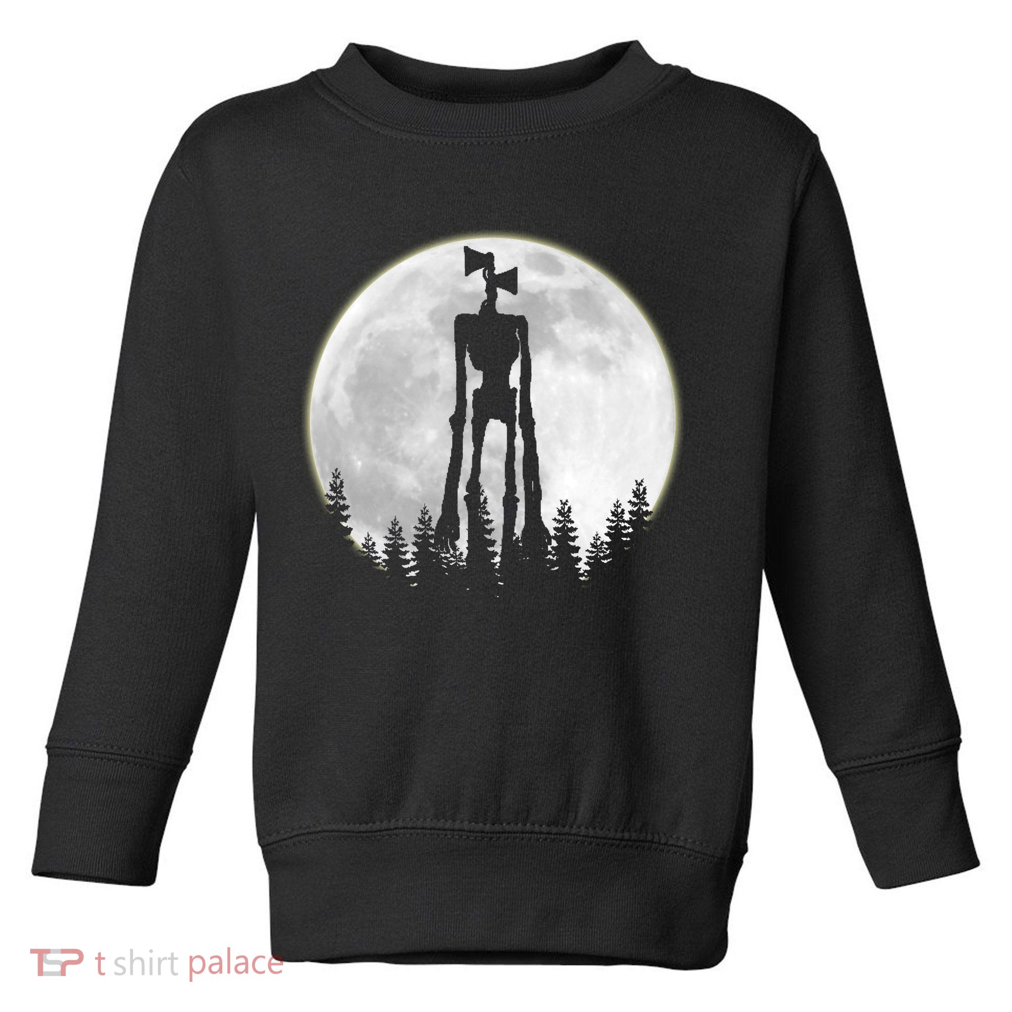 Supernatural Cryptid Siren Head Moon Toddler Sweatshirt