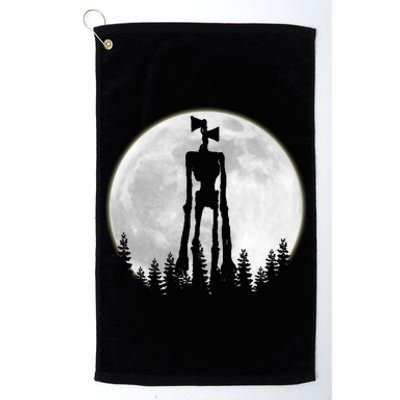 Supernatural Cryptid Siren Head Moon Platinum Collection Golf Towel