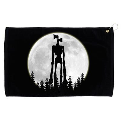 Supernatural Cryptid Siren Head Moon Grommeted Golf Towel