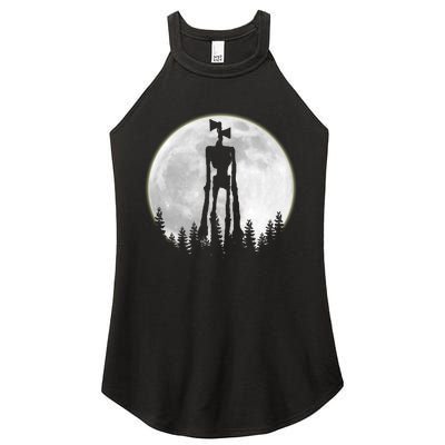 Supernatural Cryptid Siren Head Moon Women's Perfect Tri Rocker Tank