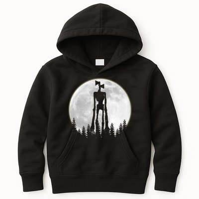 Supernatural Cryptid Siren Head Moon Kids Hoodie