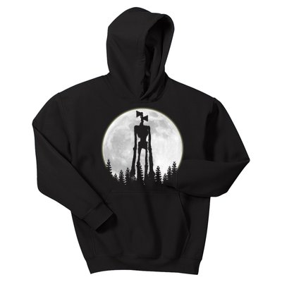 Supernatural Cryptid Siren Head Moon Kids Hoodie