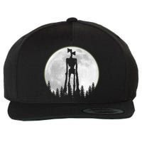 Supernatural Cryptid Siren Head Moon Wool Snapback Cap