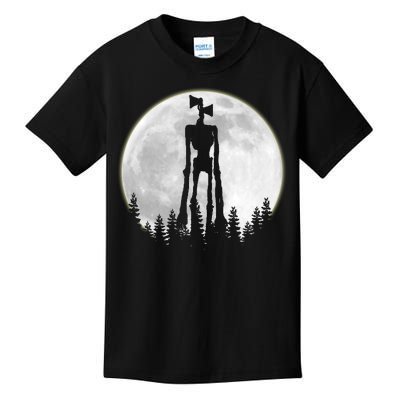 Supernatural Cryptid Siren Head Moon Kids T-Shirt