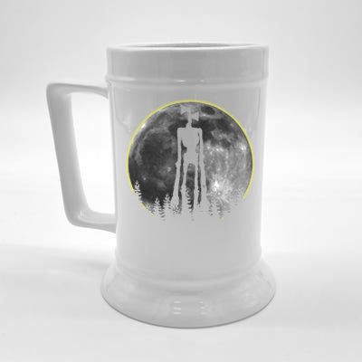 Supernatural Cryptid Siren Head Moon Beer Stein