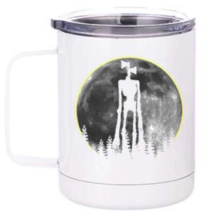 Supernatural Cryptid Siren Head Moon 12 oz Stainless Steel Tumbler Cup