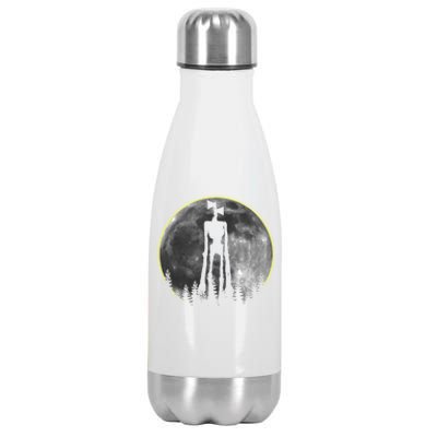 Supernatural Cryptid Siren Head Moon Stainless Steel Insulated Water Bottle