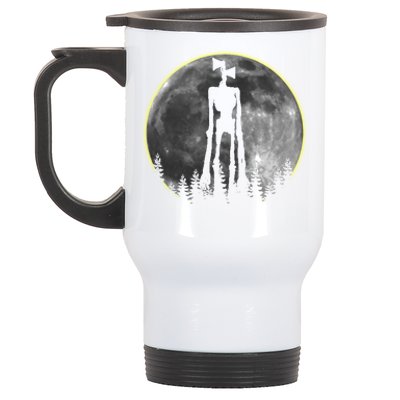 Supernatural Cryptid Siren Head Moon Stainless Steel Travel Mug